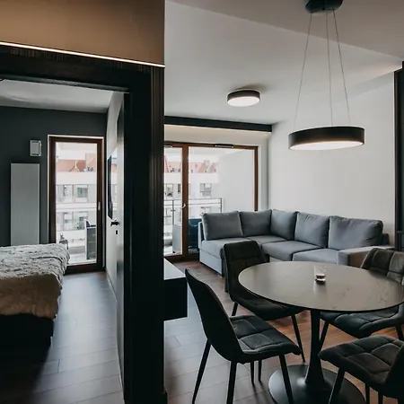 公寓 Black&white Bukowska18 B With Balcony And Garage 波兹南